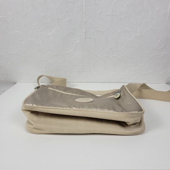 Kipling Callie Womens Crossbody Bag Gold Metallic Lightweight Casual Purse Bag - Picture 3 of 14